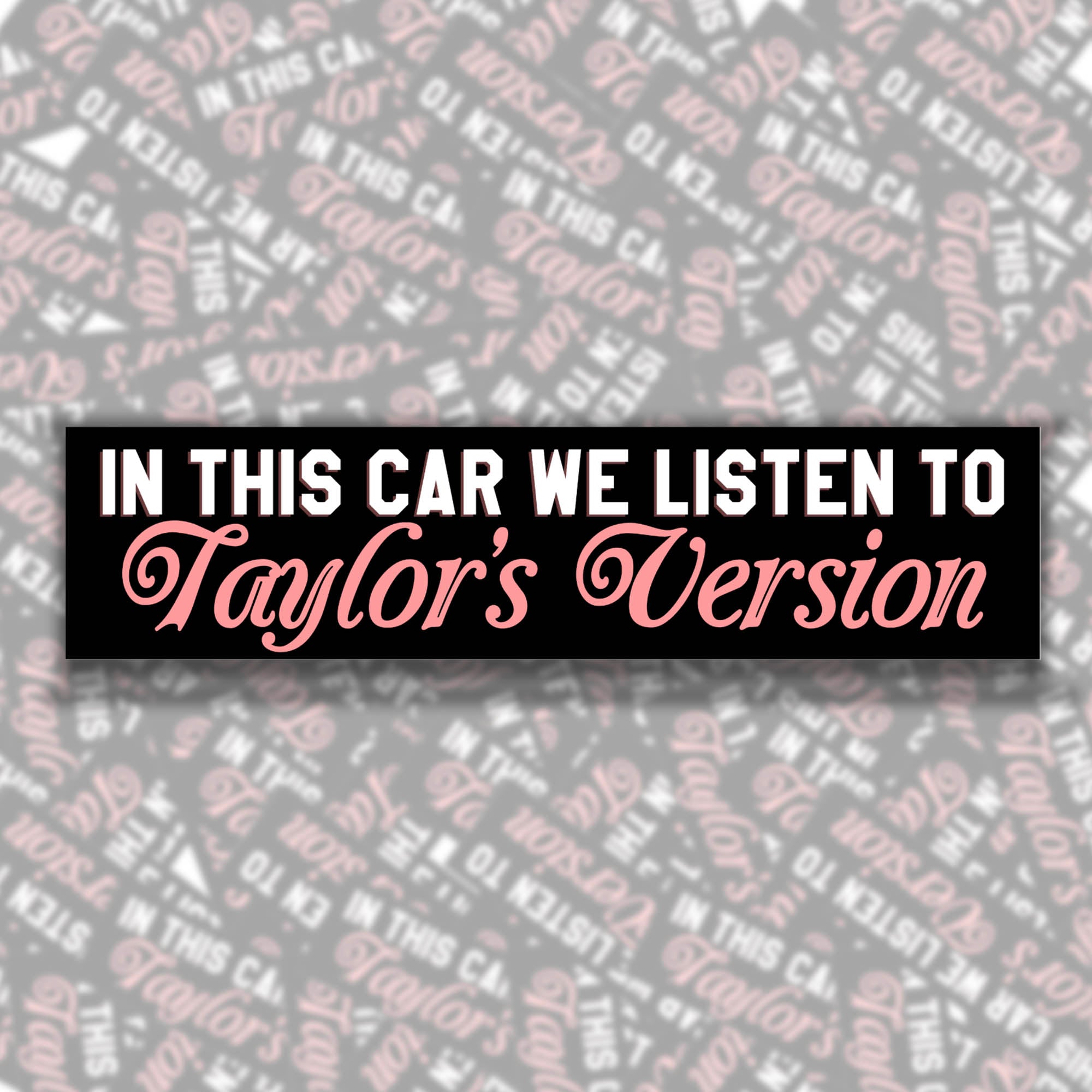 Taylor's Version Sticker (Swiftie Sticker Collection)