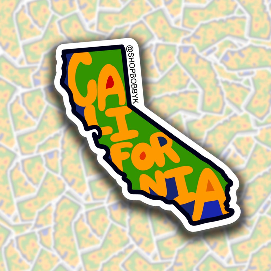 California Sticker – BOBBYK