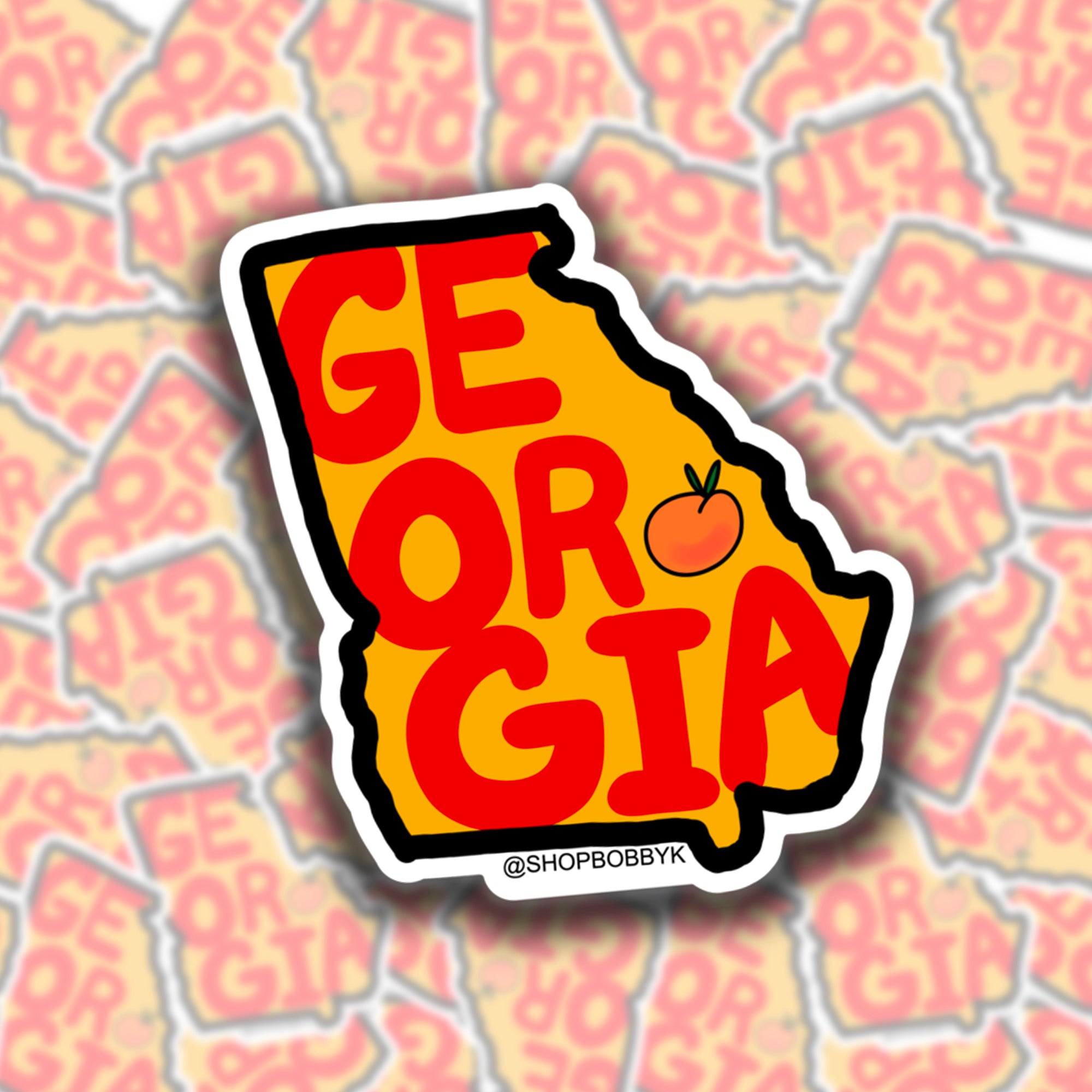 Georgia Sticker Georgia Sticker – BOBBYK
