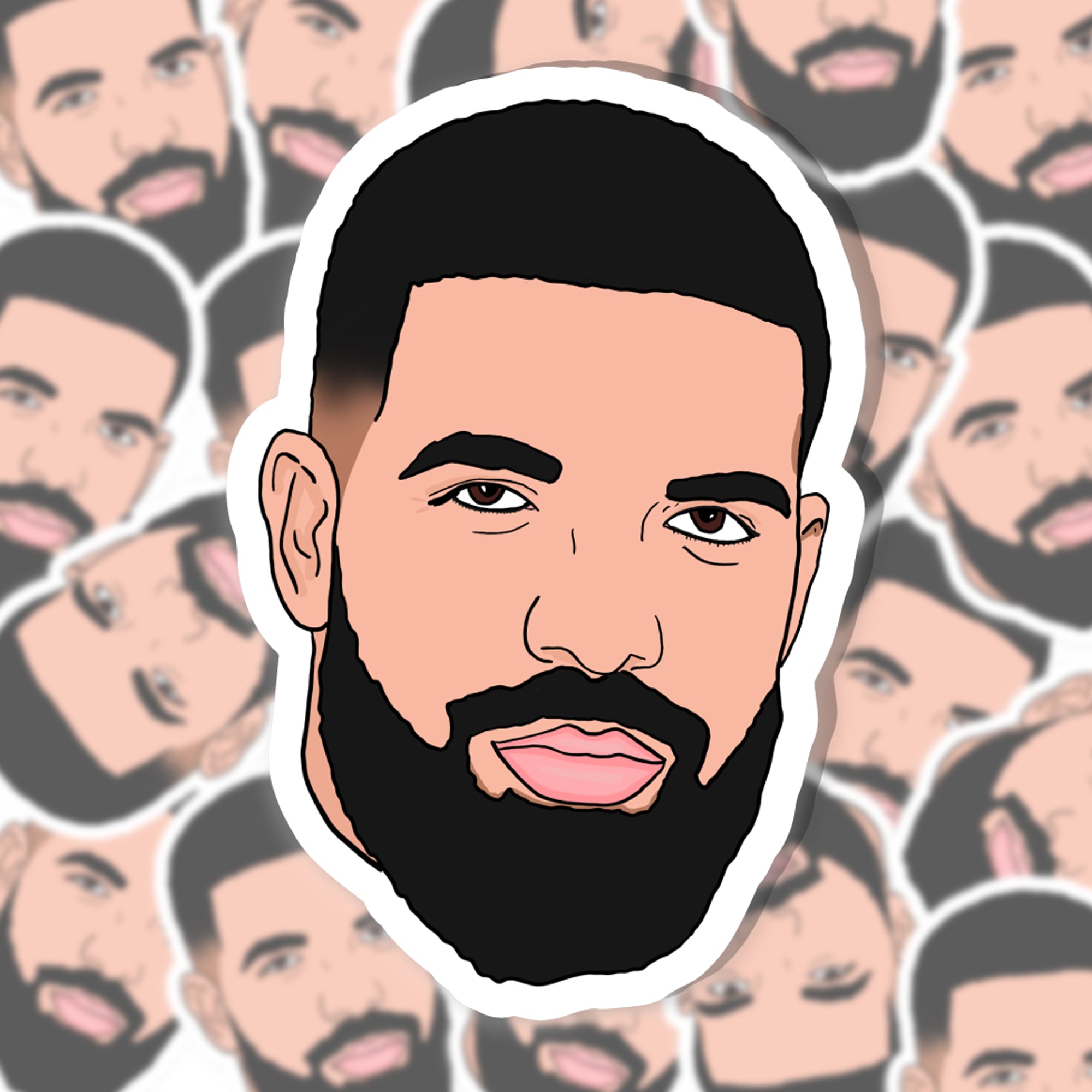Champagne Papi Sticker – BOBBYK